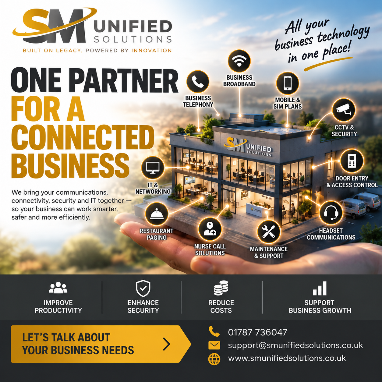 How many companies does it take to run your business !!